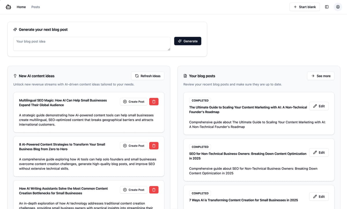 GrowthForge AI Writing Assistant